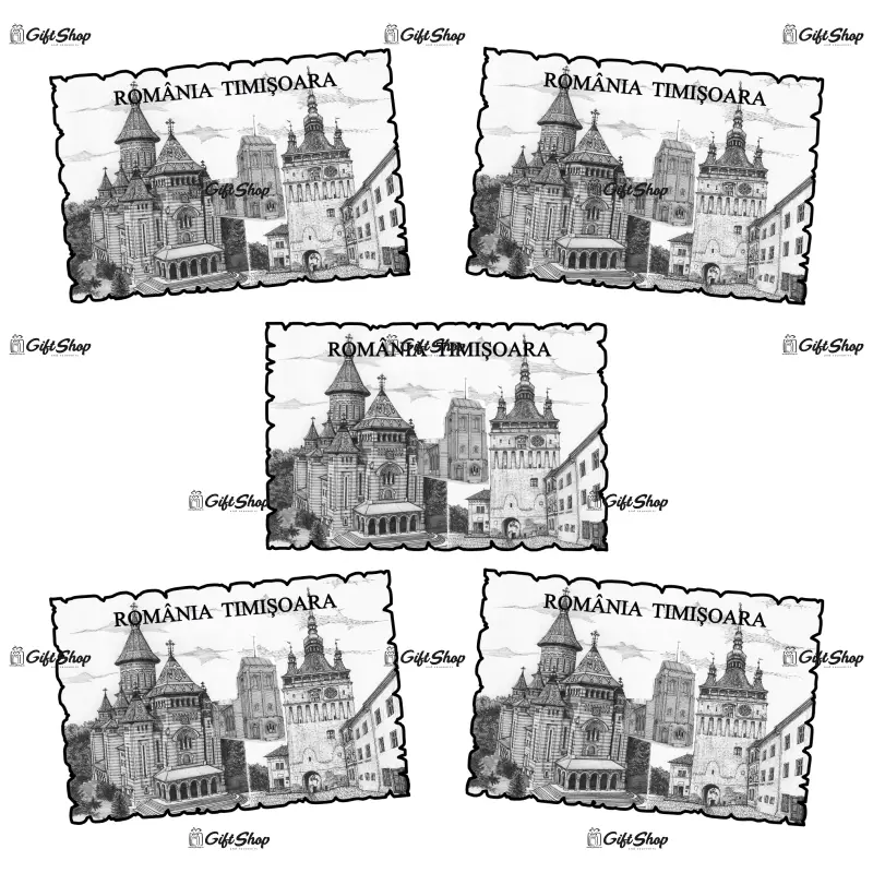 Timisoara romania, magnet frigider mgs031